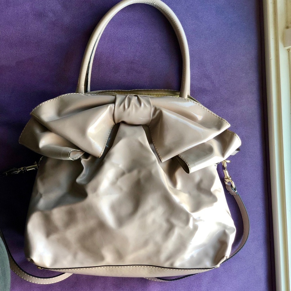 VALENTINO Lacca Bow Dome Satchel - Picture 3 of 8